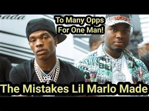 The Mistakes Lil Marlo Made Why Marlo Had To Go Lil Baby Smart For Not