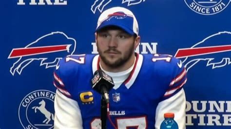 Josh Allen Reveal Who's To Blame In Bills' Loss To Chiefs