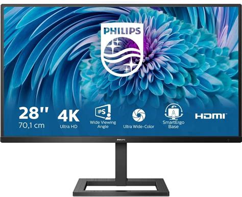 PHILIPS 278E1A 27 Inch 4K Monitor 60Hz 4ms IPS Speakers