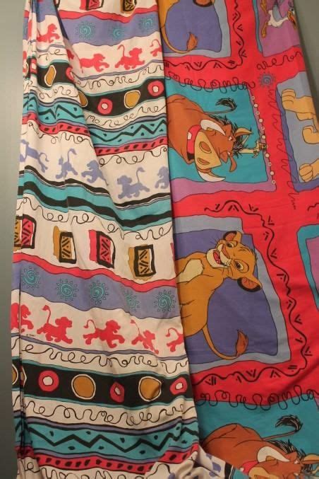 Bedding Sheets And Pillowcases Vintage Disney The Lion King Fitted Twin