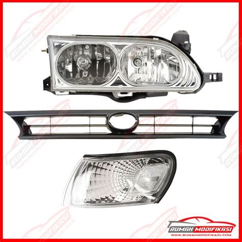 Jual HEAD LAMP TOYOTA GREAT COROLLA 1992 1996 CRYSTAL EAGLEEYES