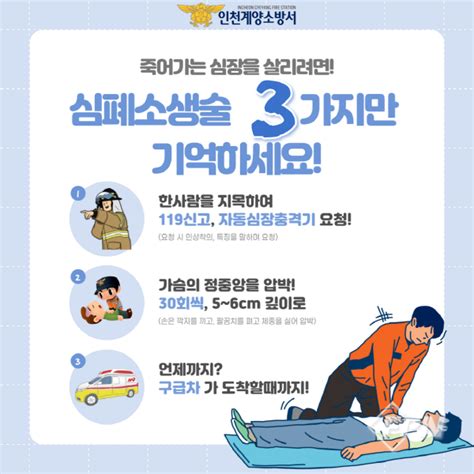 계양소방서 생명 살리는 심폐소생술 홍보 FPN Daily