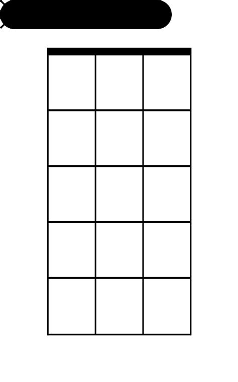 Ukulele Chord Chart