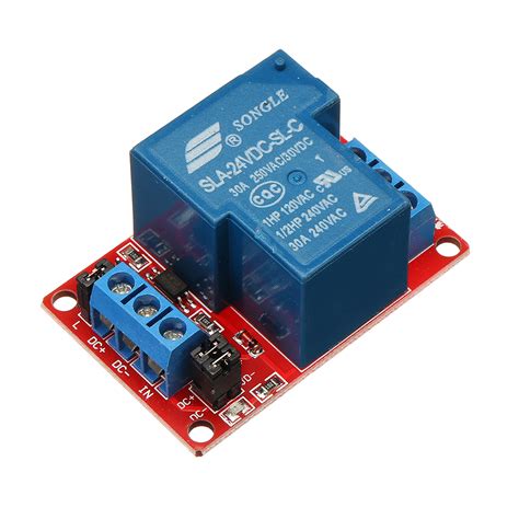 BESTEP 1 Channel 24V Relay Module 30A With Optocoupler Isolation