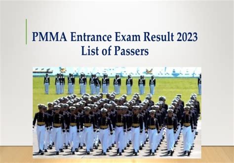 PMMA Entrance Exam Result 2023 Oct 28 PMAEE Passers List PDFs Pmma