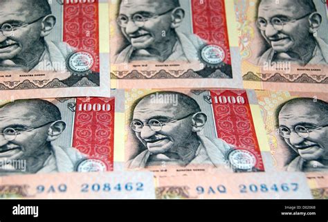 Gandhi Auf Banknote Fotos Und Bildmaterial In Hoher Aufl Sung Alamy