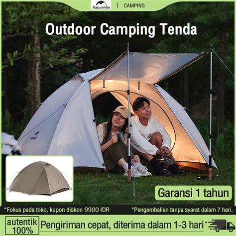 Jual Naturehike Tenda Camping Orang Double Layer Dome Outdoor