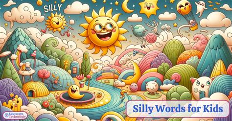 60 Silly Words for Kids - Educators Technology