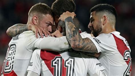 River Plate 2 0 Barracas Central Resumen Resultado Y Goles Del