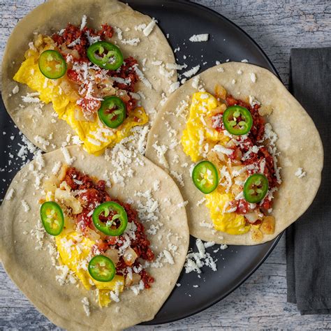 Easy Chorizo Breakfast Tacos A Texas Favorite Austin Eats