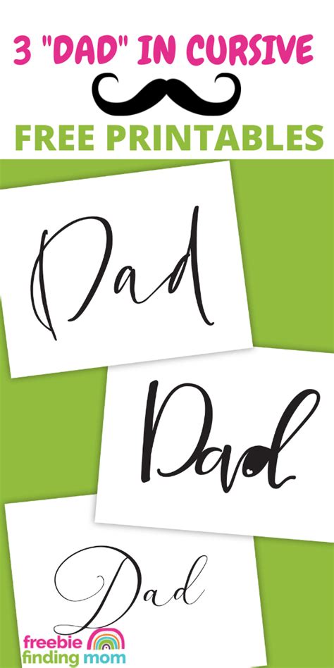 How to write dad in cursive writing – Artofit