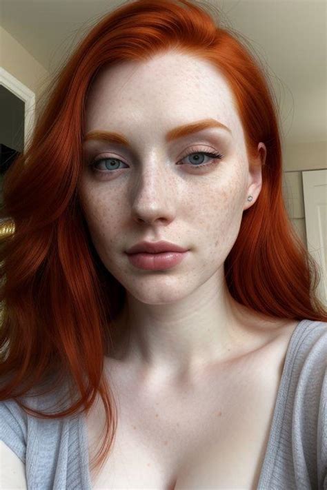 Redhead Selfie Ai R Redheadbeauties