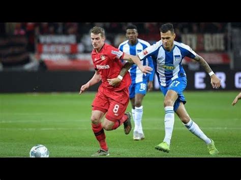 Bayer Leverkusen X Hertha Berlin Melhores Momentos YouTube