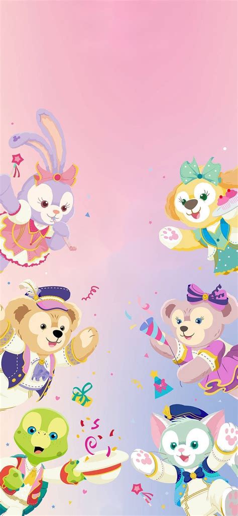 Pin On ダッフィー Cartoon Wallpaper Iphone Disney Wallpaper Duffy The