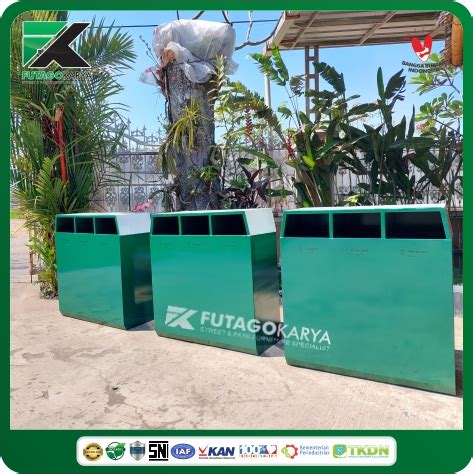 Tempat Sampah Aluminum Terbaik Untuk Wakatobi Futago Karya