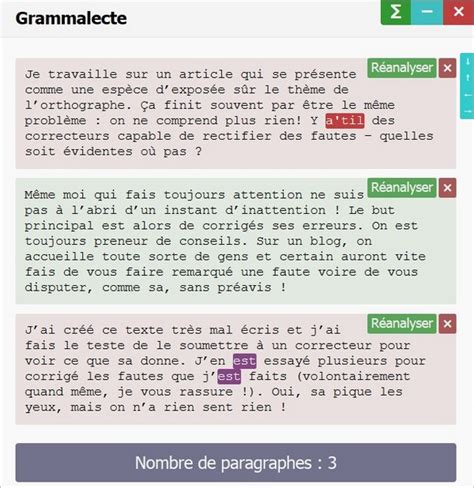 Corriger Les Fautes D Orthographe D Un Texte Exemple De Texte