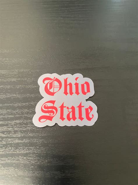 Ohio State Sticker - Etsy