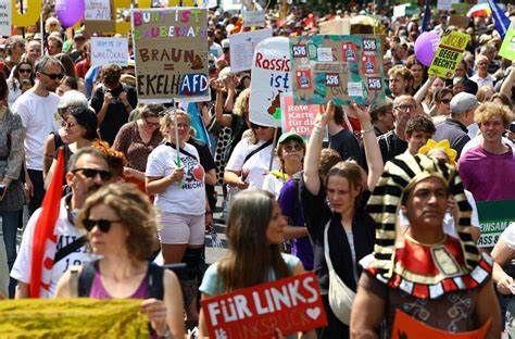 Europ Ennes Manifestations Contre L Extr Me Droite En Allemagne L