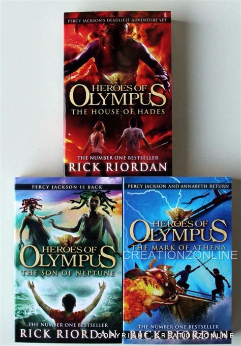 Heroes Of Olympus Books Box Set The Heroes Of Olympus Paperback Boxed