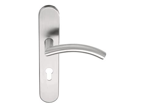 Stainless Steel Door Handle On Rose Basic Series By Formani