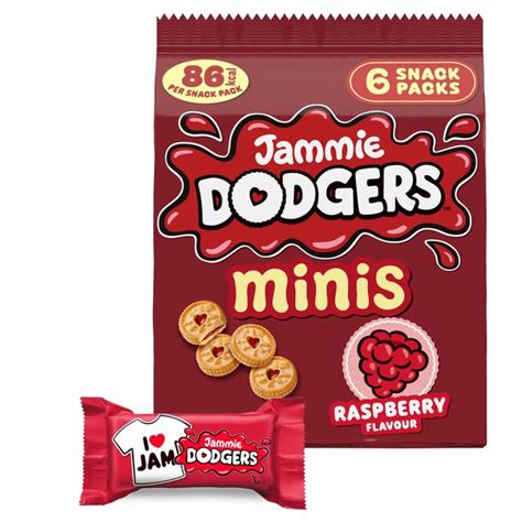 Jammie Dodgers Minis 6 X 20g From Ocado