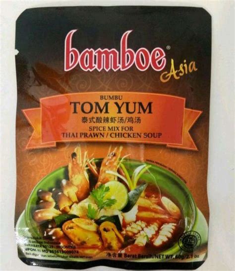 Jual Bamboe Asia Bumbu Tom Yum Gram Spice Mix For Thai Prawn