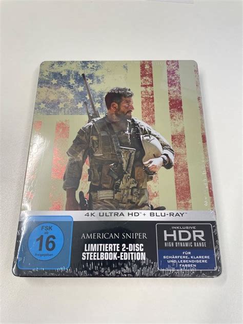 American Sniper Steelbook 4K UHD Bluray Kaufen Auf Ricardo