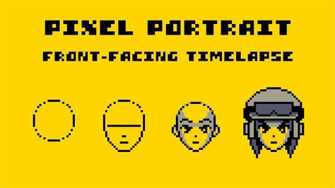 Pixel Art Portrait Timelapse And Commentary Youtube