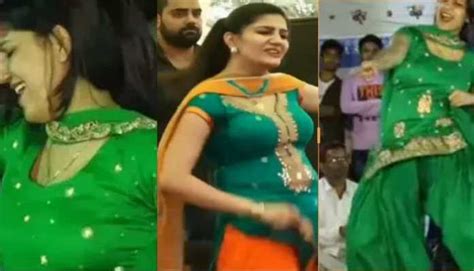 Dancer Sapna Choudhary Video: Sapna Choudhary wearing a green suit threw such a 'gun' on the ...