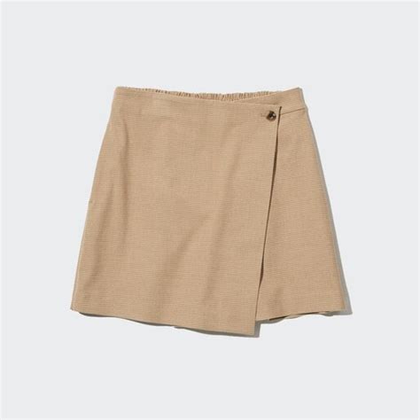 Khaki Nude Skort On Carousell