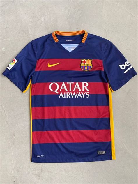 Nike Neymar Jr FC Barcelona 2015-2016 Nike Home Jersey | Grailed