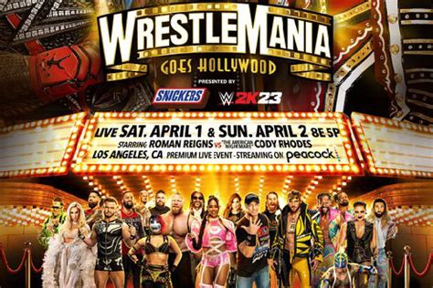 Cu Ndo Es Wrestlemania Horario Y Cartelera Marca M Xico