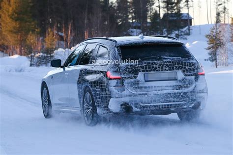 Bmw Series Touring Spied Winter Testing With M Sport Package