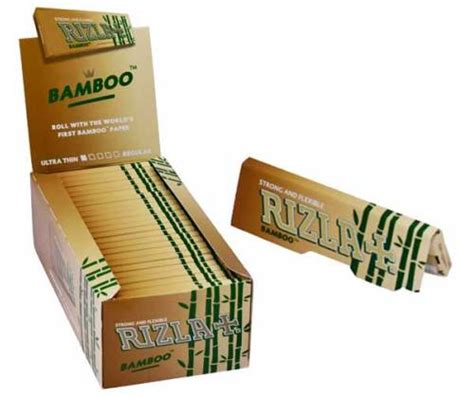 Smokers Gr RIZLA Rolling Papers Bamboo 50pcs Price 15 20