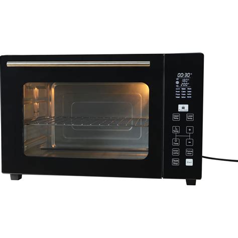 Kitchen Master Black L Digital Mini Oven Wilko