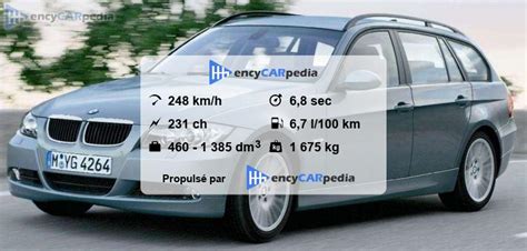 Bmw 330d Touring E91 Fiches Techniques 2005 2008 Performances Taille Faits Et Plus