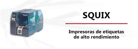 SQUIX Impresoras De Etiquetas De Alto Rendimiento Para Aplicaciones