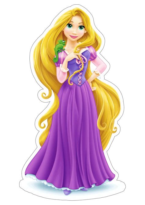 Princesas Disney Rapunzel Centro De Mesa Png In 2024 Rapunzel Rapunzel Cake Topper Disney