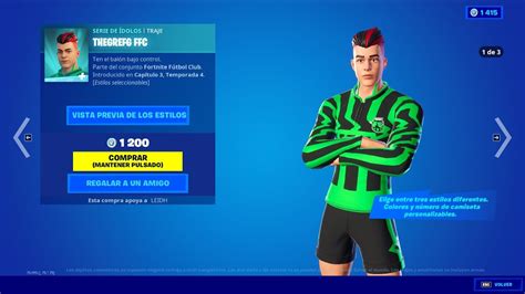 Nueva Skin De Thegrefg 😱 Nueva Tienda Fortnite Hoy 01 De Diciembre