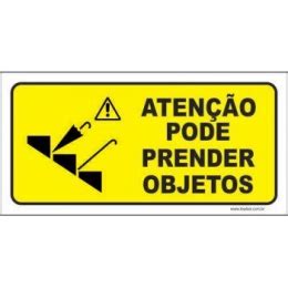 Loja Towbar Placa Preven O De Acidentes Aten O Pode Prender Objetos