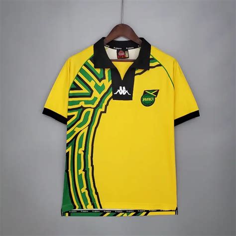 Retro 1998 Jamaica Soccer Jersey Home - Soccer Jersey Yupoo