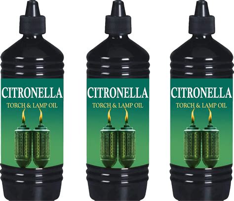 Morgans Trade Citronella Lantern Torch And Lamp Oil In 1l Citronella