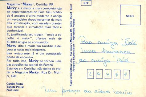 CURITIBA E PARANA EM FOTOS ANTIGAS Cartão Postal CURITIBA Paraná