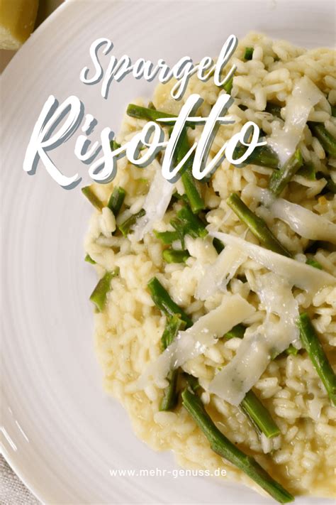 Spargelrisotto Cremig vielfältig Mehr Genuss