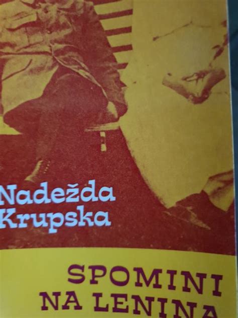 N K Krupska Spomini Na Lenina