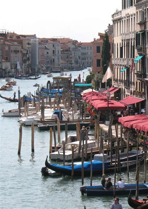 Grand Canal Venice Province Of Venezia Veneto Region Italy 909