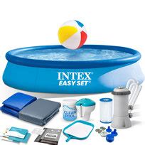 Basen Ogrodowy Rozporowy Intex Zestaw W X Cm Intex