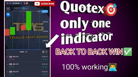 Quotex Only One Indicator Back To Back Win 100 1 Minute Strategy🔥 Youtube