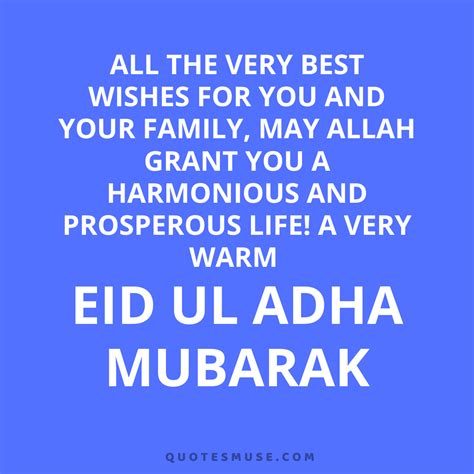 40 Eid Al Adha Eid Mubarak Wishes, Messages, Quotes - Quotes Muse