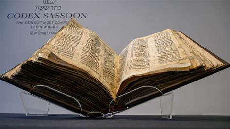 1000 Year Old Hebrew Bible Set To Go On Auction At Sothebys